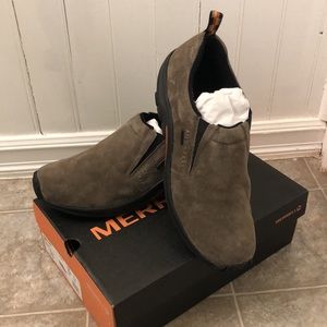 NEW Merrell men’s Jungle Moc suede shoes in 13M